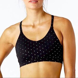 Glyder Vitality Polka Dot Sports Bra